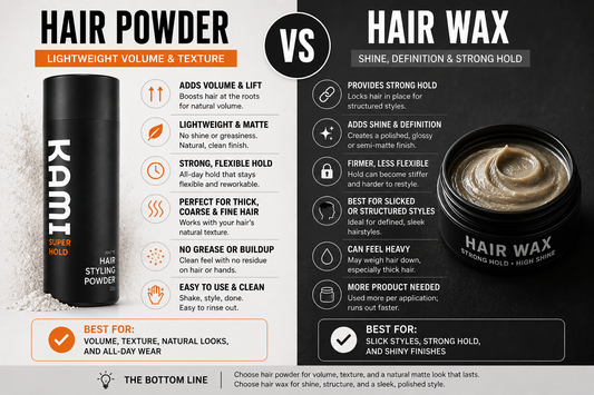 Hair Styling Powder vs Hair Wax: Which Should You Choose?