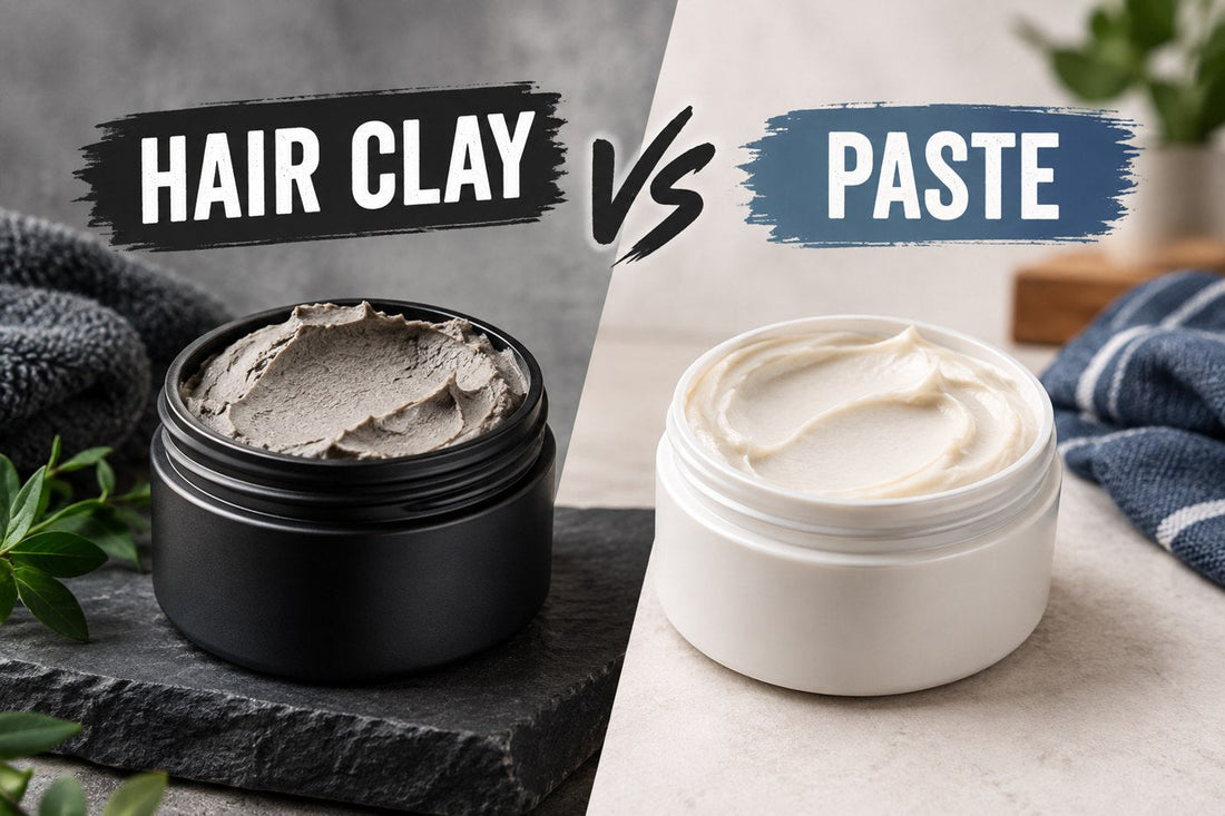 Hair Clay vs Paste: Which One Gives You the Best Hold?