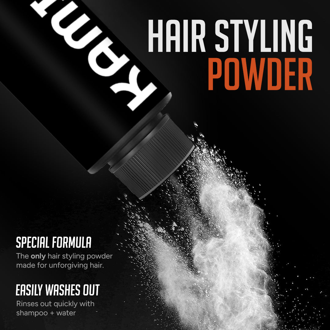 Hair Styling Powder & Matte Clay - Bundle