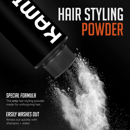 Hair Styling Powder & Matte Clay - Bundle